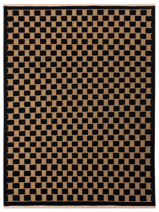 Siena Himalayan  Gold Black Contemporary