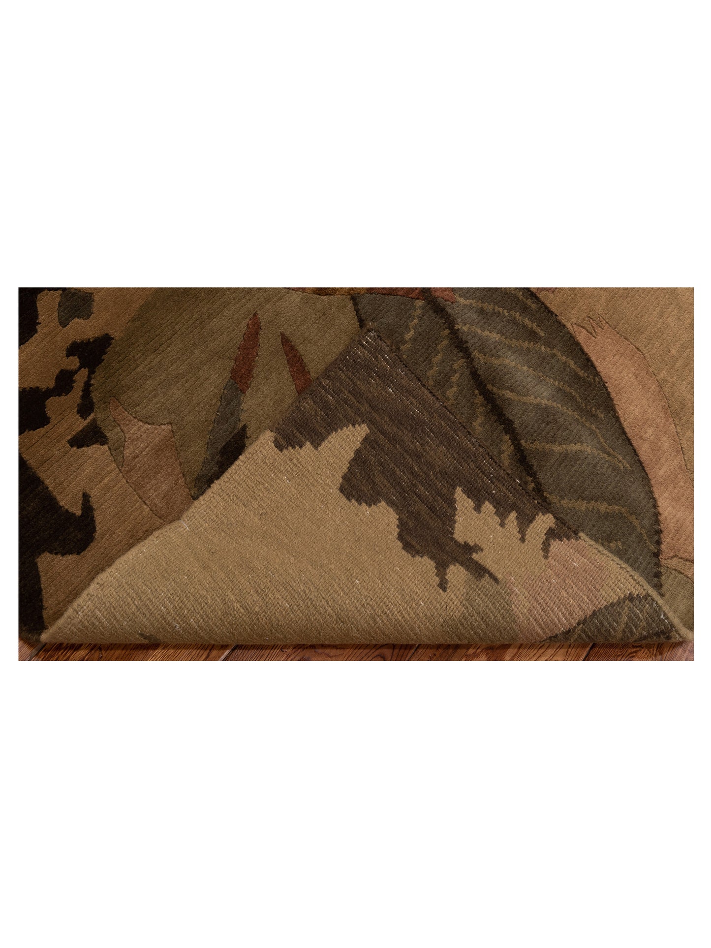 Tibarra Green 5.7x7.11 Hand Knotted Rug