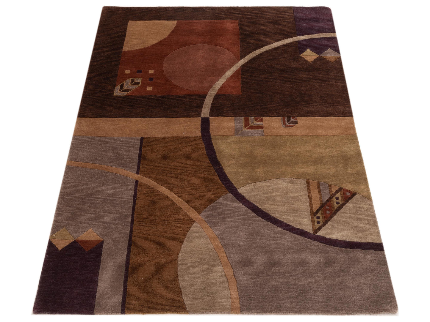 Tibarra Multi 5.6x7.10 Hand Knotted Rug