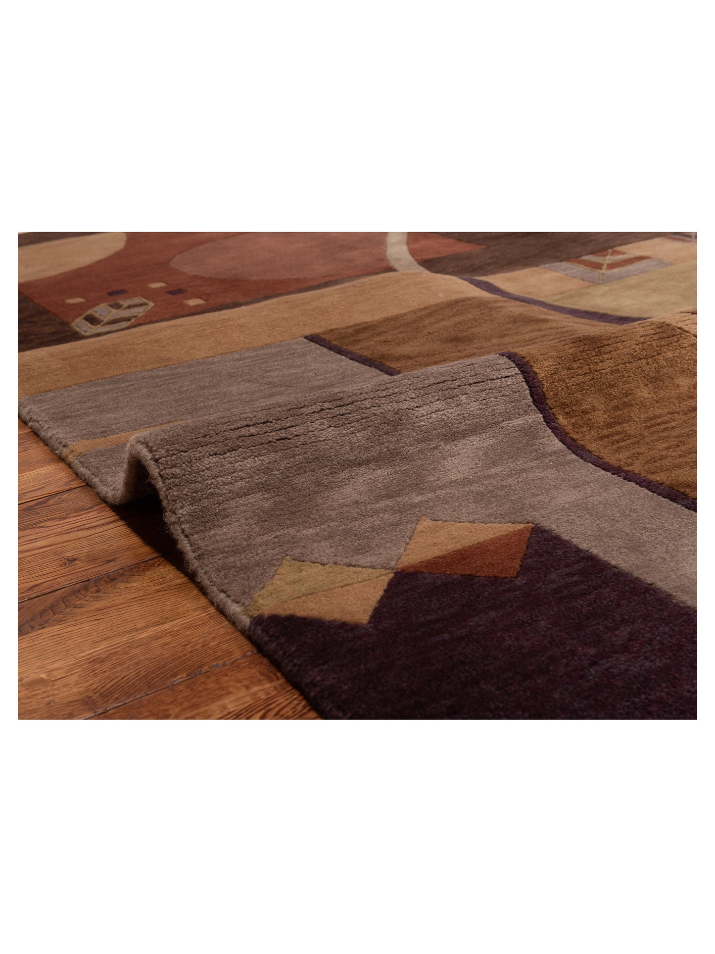 Tibarra Multi 5.6x7.10 Hand Knotted Rug