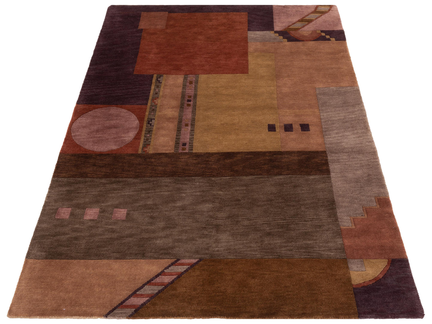 Tibarra Multi 5.8x7.9 Hand Knotted Rug