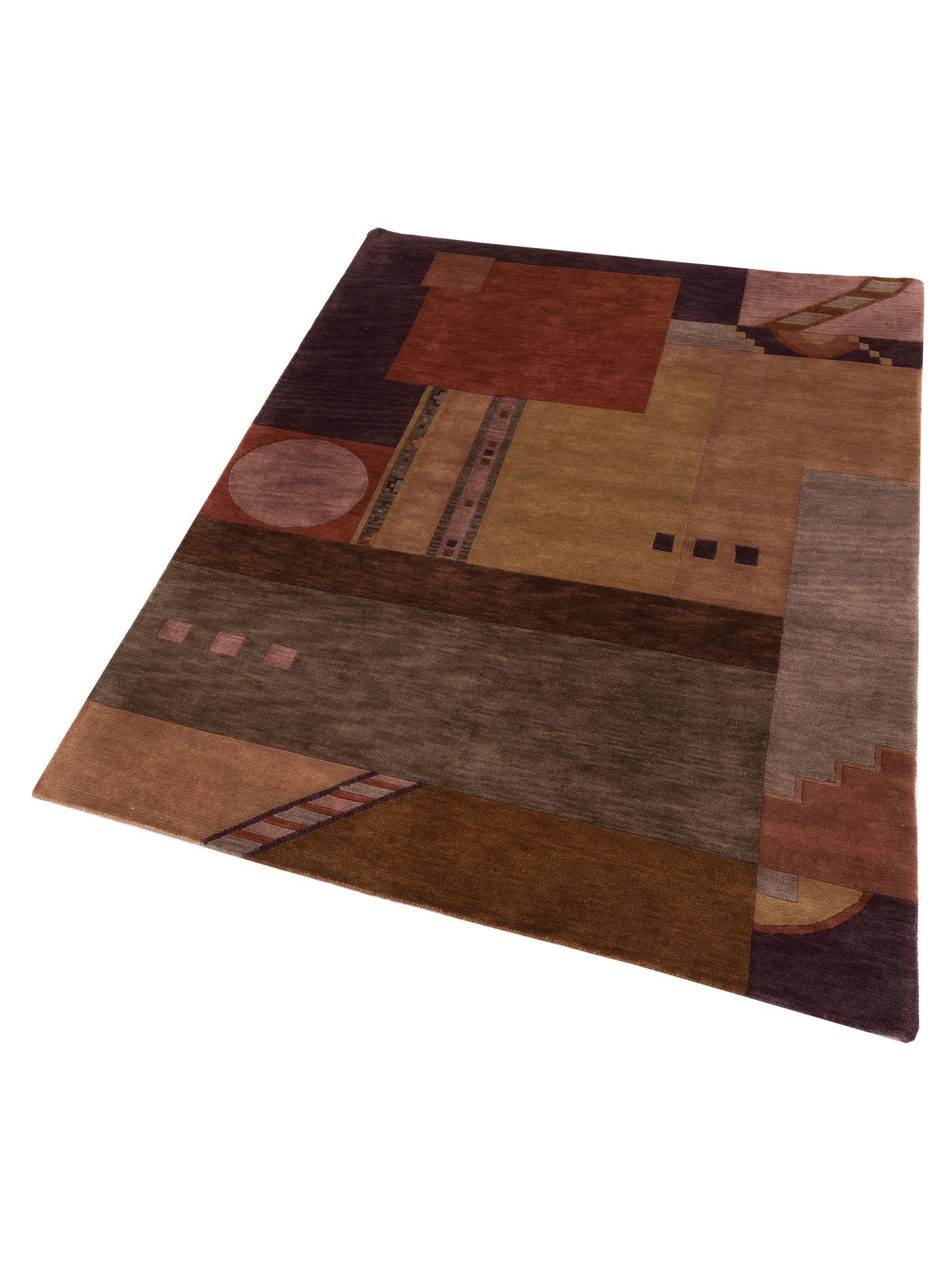 Tibarra Multi 5.8x7.9 Hand Knotted Rug