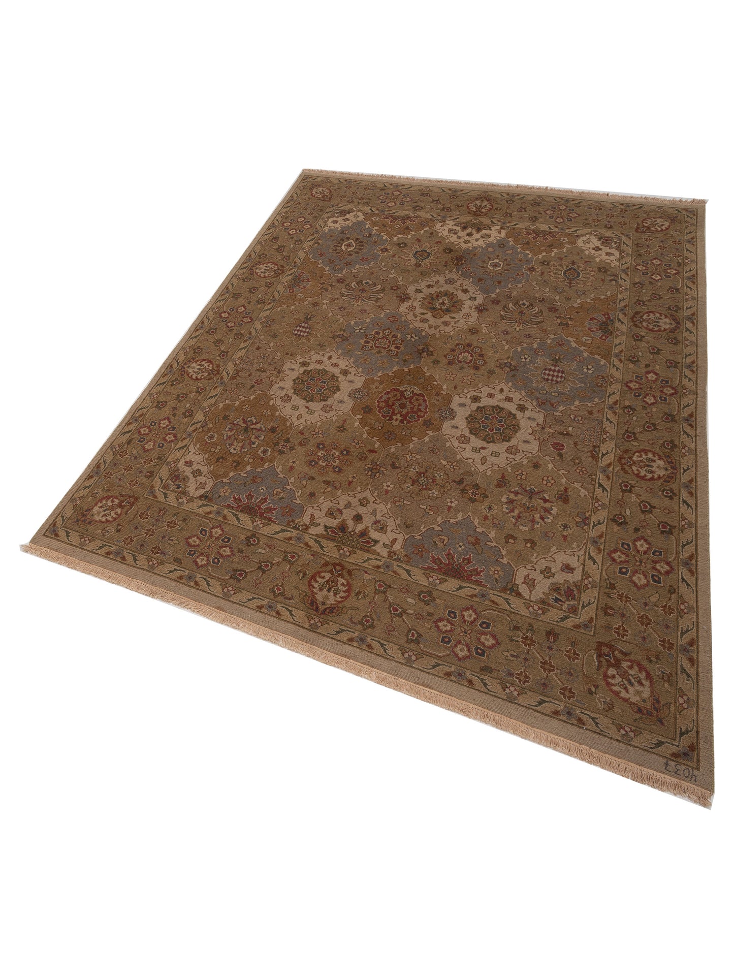 Soumak Brown 8x10 Hand Woven Rug