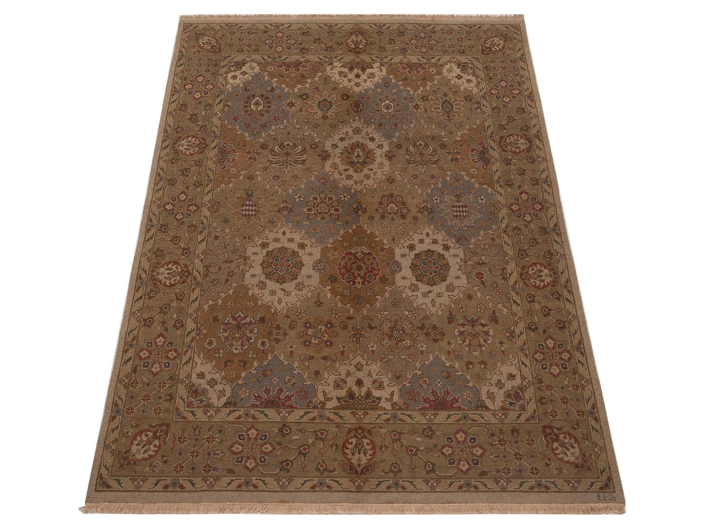 Soumak Brown 8x10 Hand Woven Rug