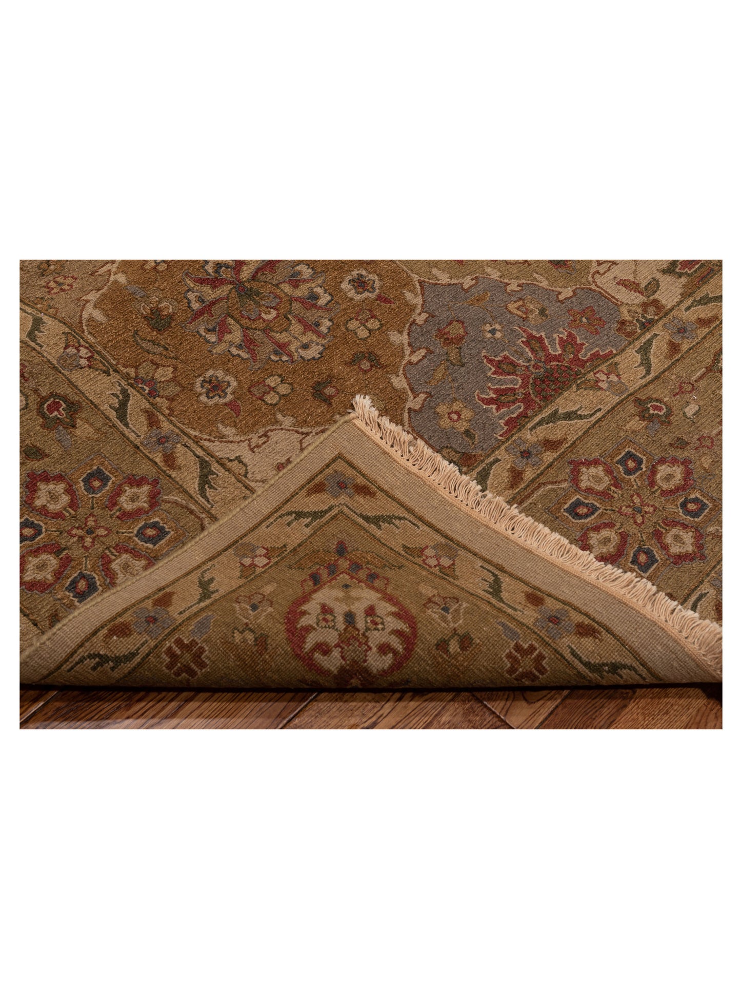 Soumak Brown 8x10 Hand Woven Rug