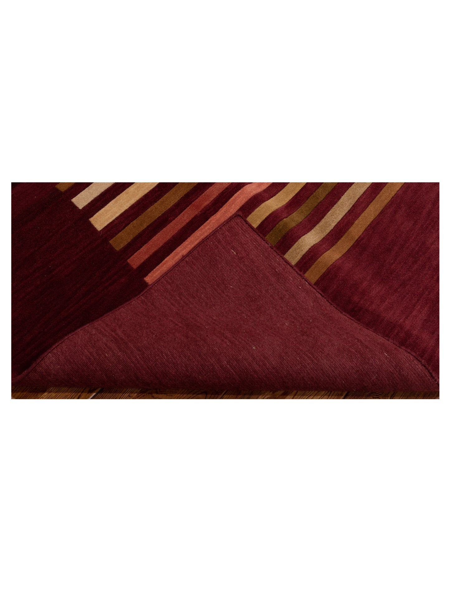 Tibarra Red 6x9.3 Hand Knotted Rug