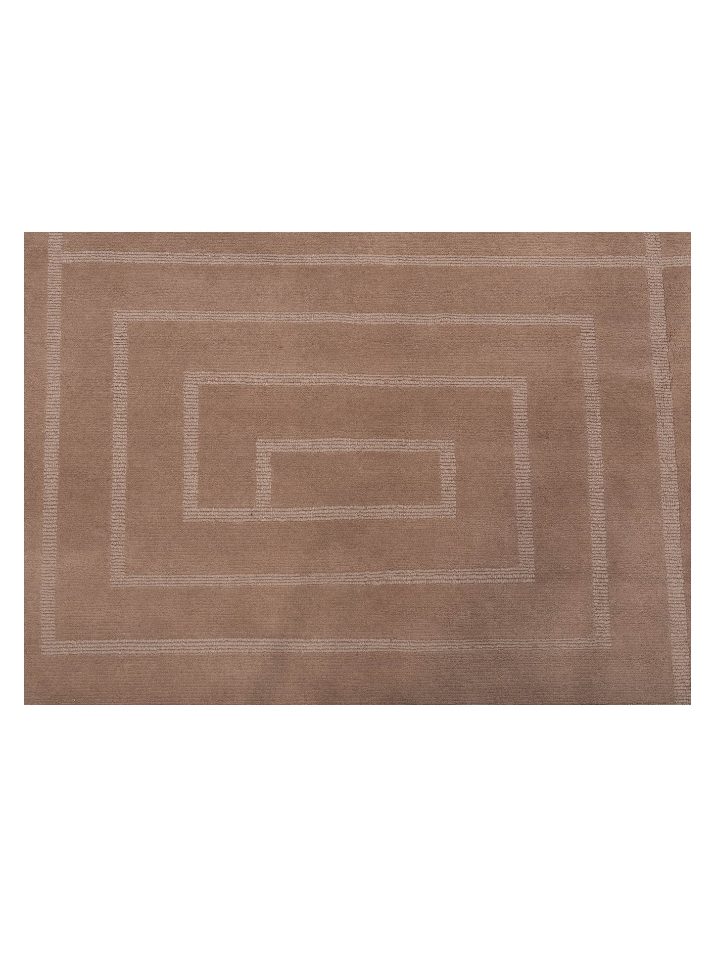 Tibarra Beige 8x9.11 Hand Knotted Rug