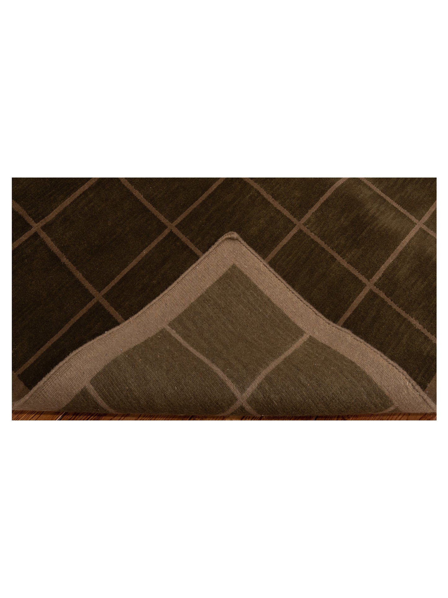 Tibarra Green 8.1x9.11 Hand Knotted Rug