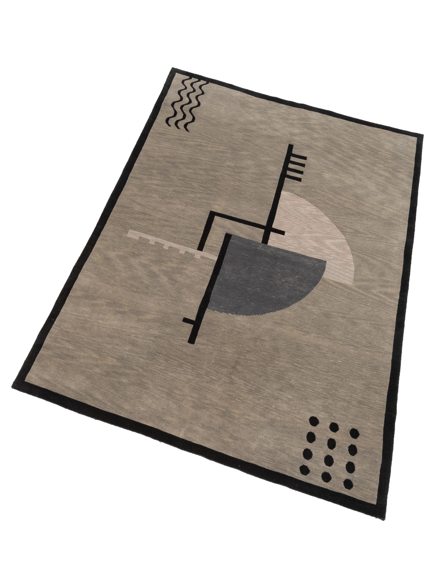 Tibarra Blue Green 6x9 Hand Knotted Rug