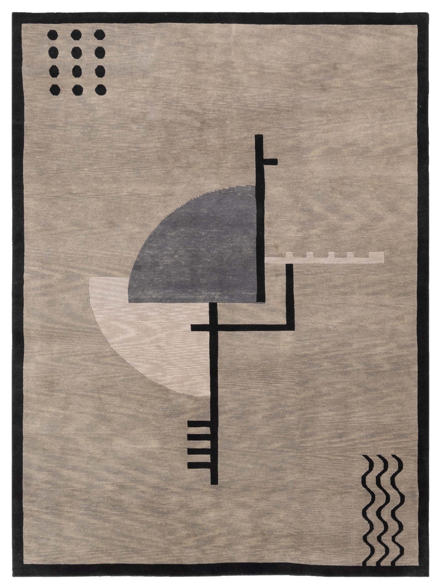 Siena Himalayan  Blue Green Contemporary