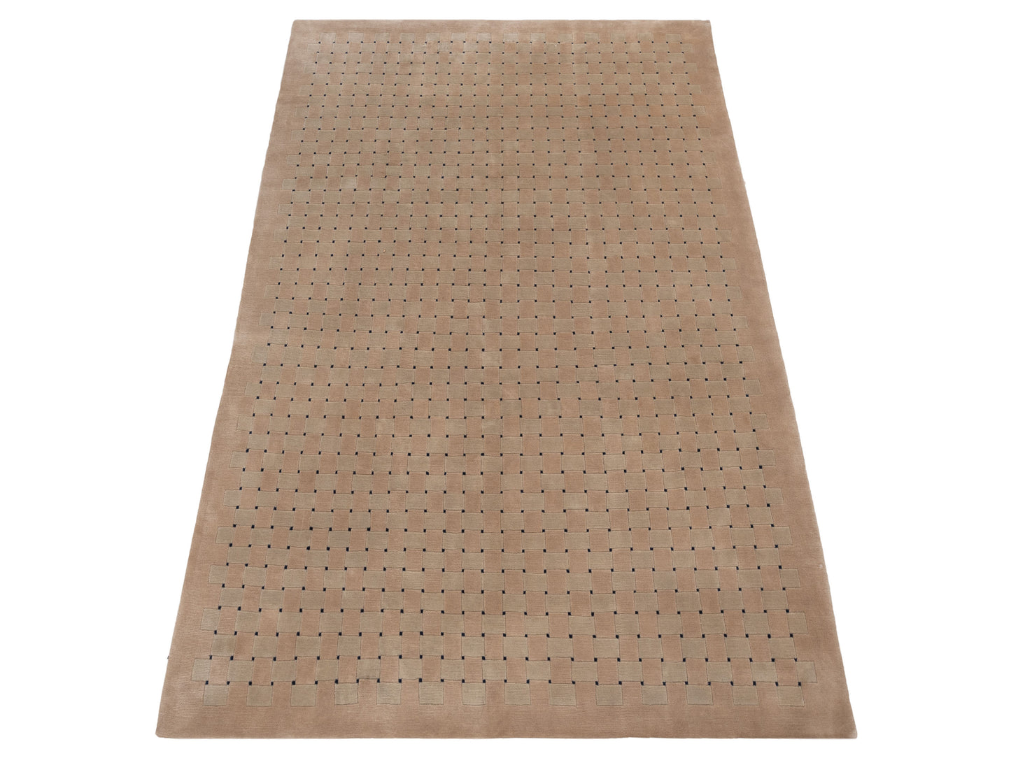 Tibarra Cream Beige 7.8x9.9 Hand Knotted Rug