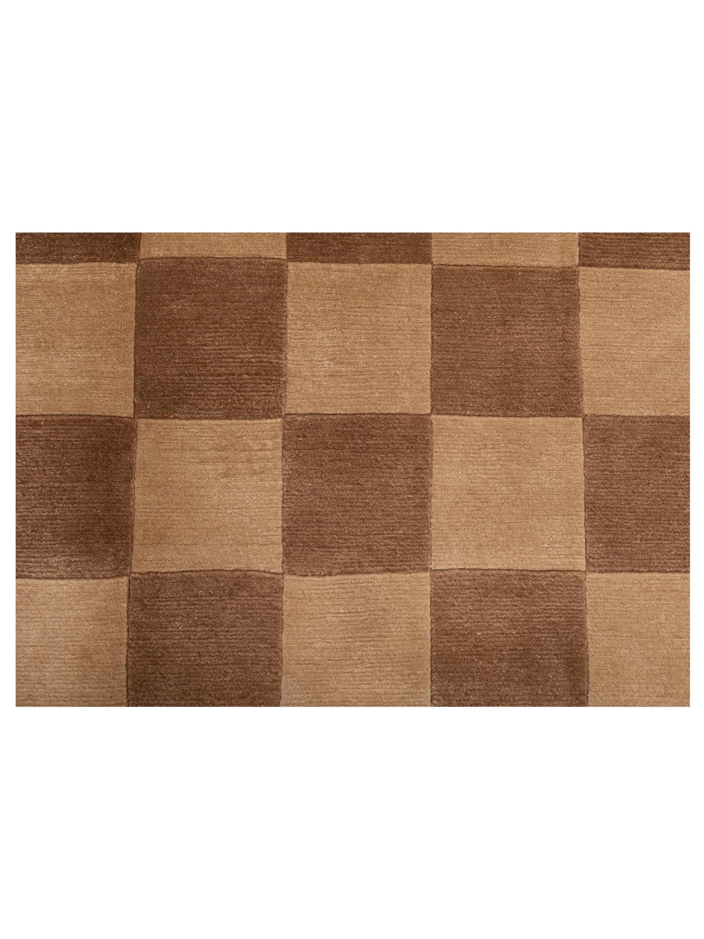 Tibarra Beige Brown 5.1x7.9 Hand Knotted Rug