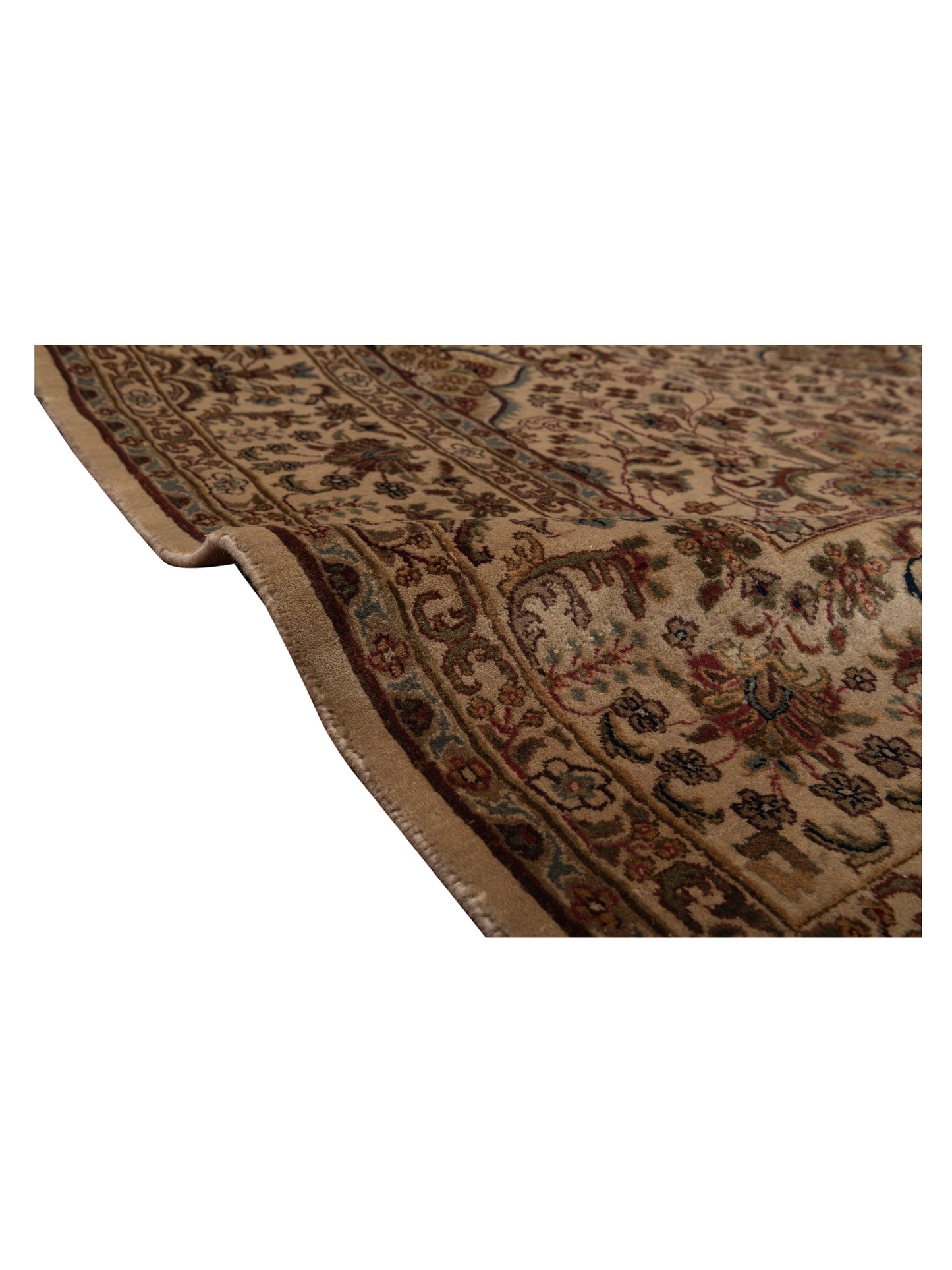 Sansira Ivory Ivory 8x9.10 Hand Knotted Rug