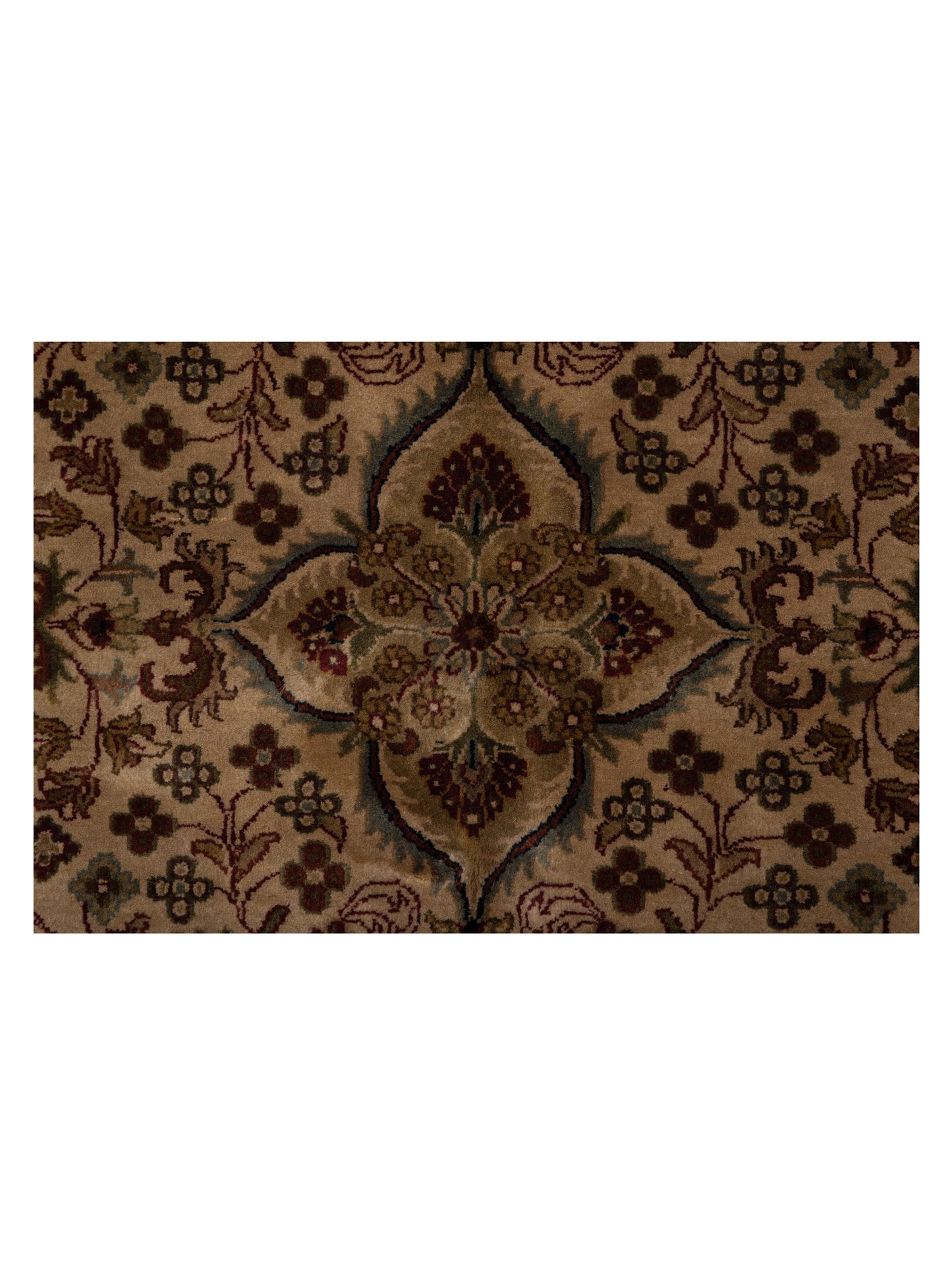 Sansira Ivory Ivory 8x9.10 Hand Knotted Rug