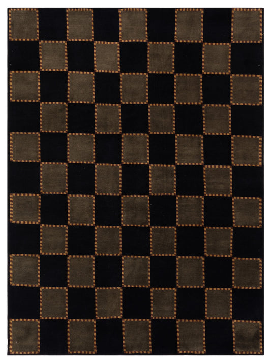 Siena Himalayan  Black Green Contemporary