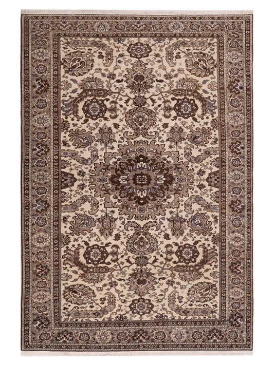 Rajpur Sivas  Ivory Brown Traditional