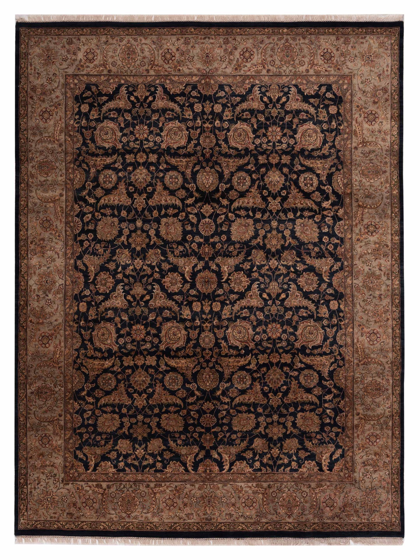 Rajpur Sivas  Charcoal Silver Traditional