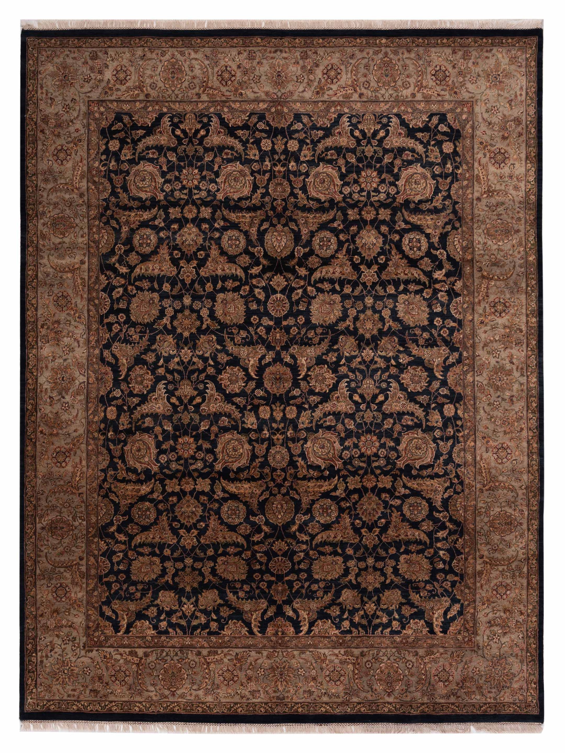 Rajpur Sivas  Charcoal Silver Traditional