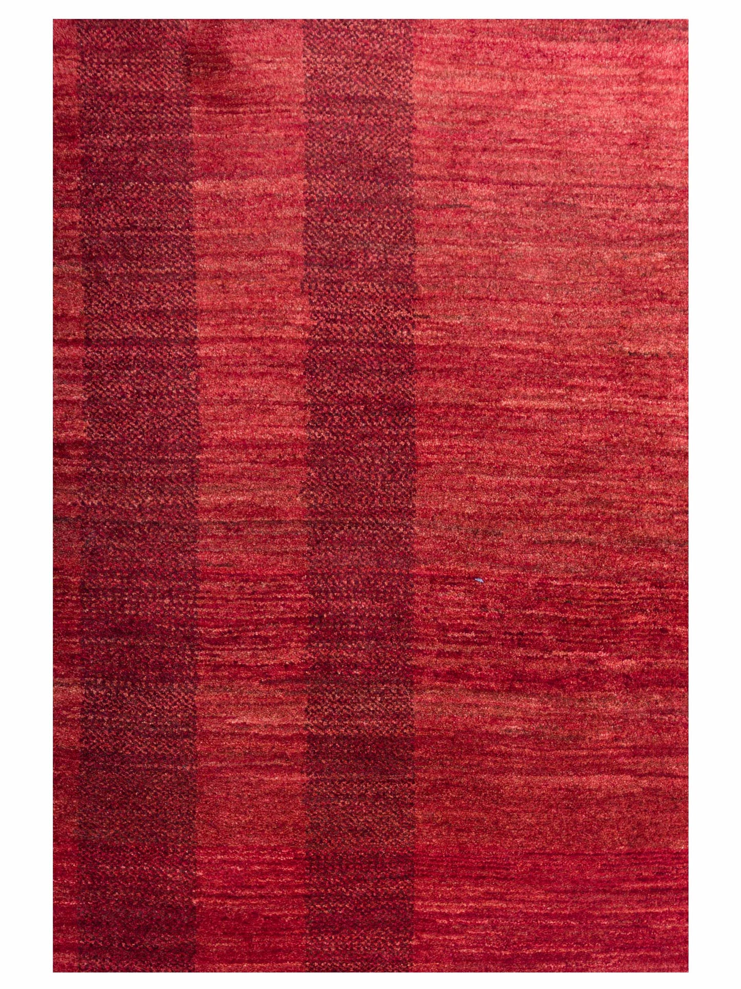 Modern Gabbeh Red 4x5.10 Hand Knotted Rugs