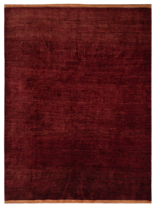 Siena Modern Gabbeh  Red Red Contemporary