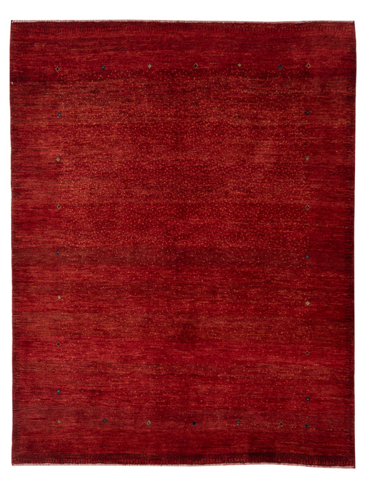 Siena Modern Gabbeh  Red  Contemporary