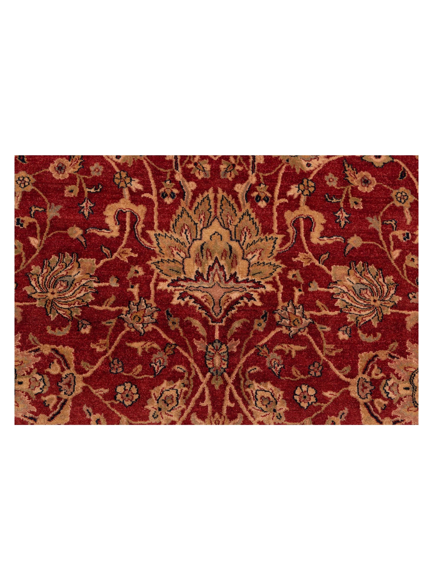 Corvella Red Navy 8.9x12.2 Hand Knotted Rug