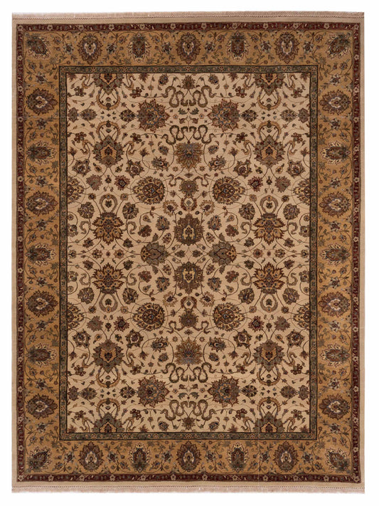 Rajpur Crown  Ivory Gold Transitional