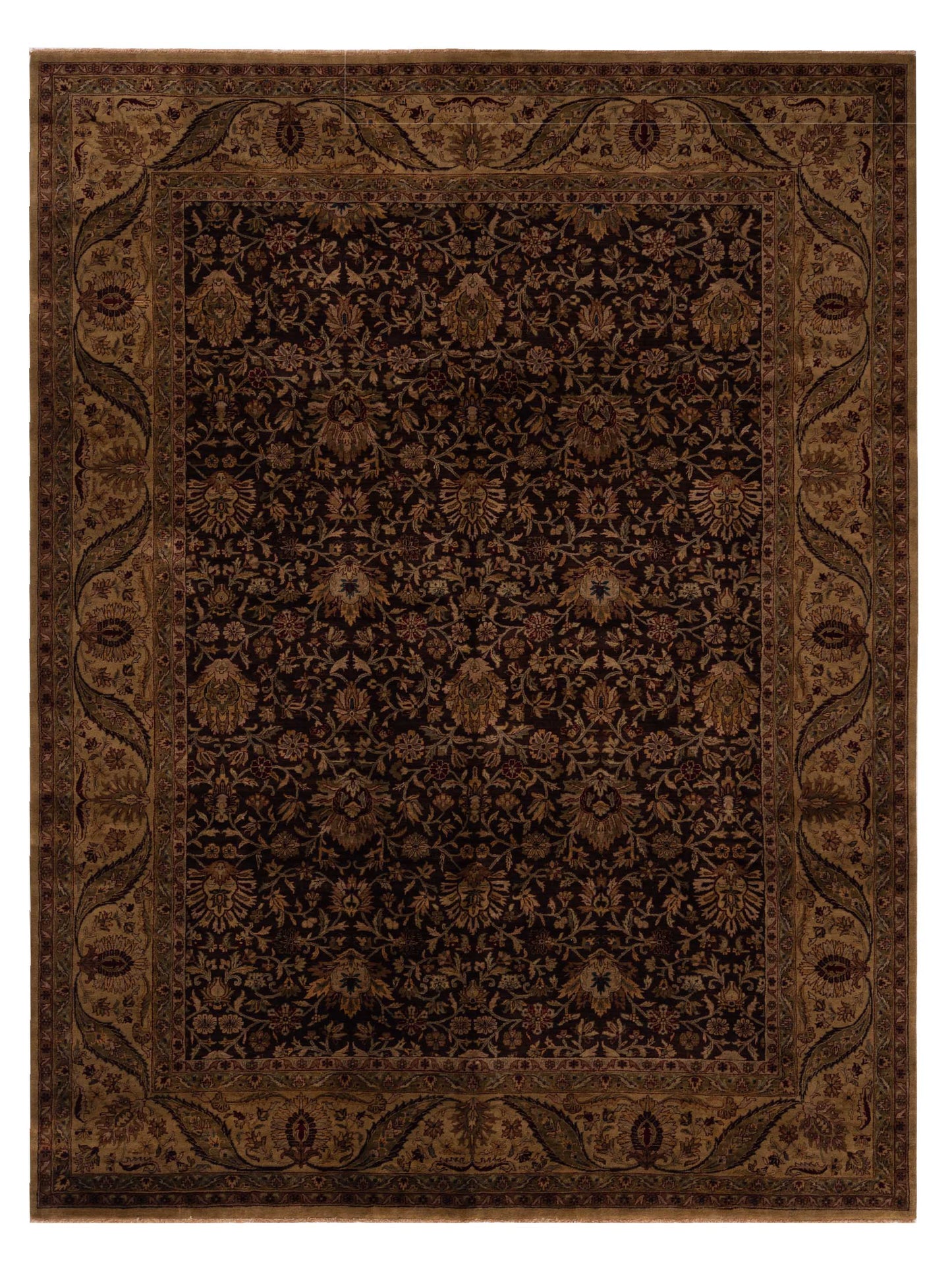 Rajpur Sivas  Brown Beige Traditional