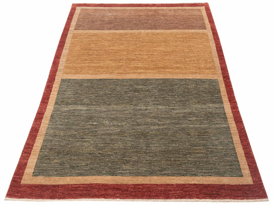 Terralin Multi 6.5x9.1 Hand Knotted Rug