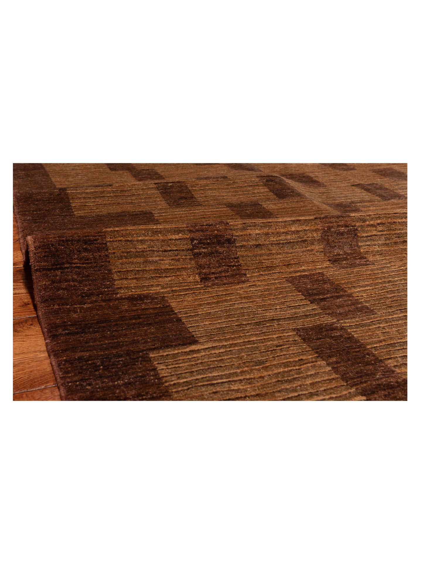 Terralin Brown 5.10x8.7 Hand Knotted Rug