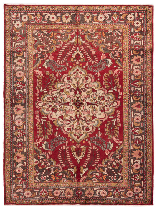 Pasha Antique Heirloom  Red Brown Traditional