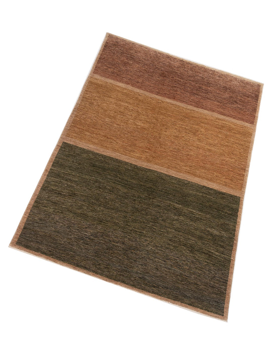 Terralin Green 5.7x8.1 Hand Knotted Rug