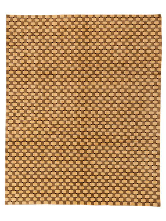 Siena Himalayan  Ivory Brown Contemporary