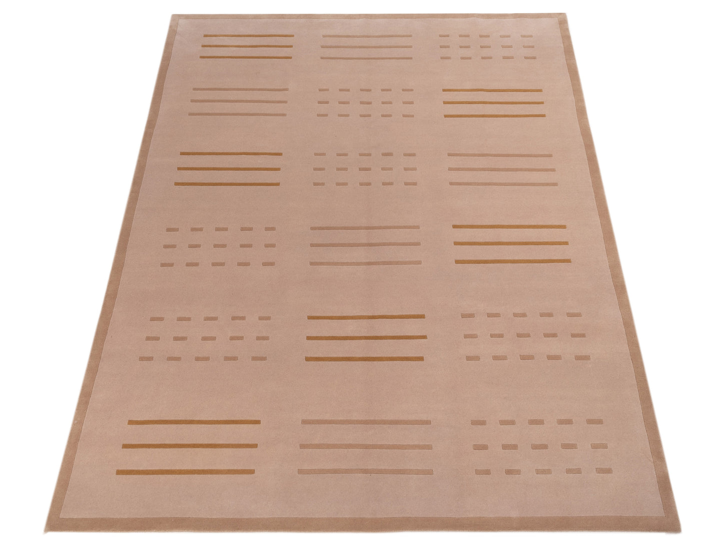 Tibarra Taupe 8.4x11.4 Hand Knotted Rug