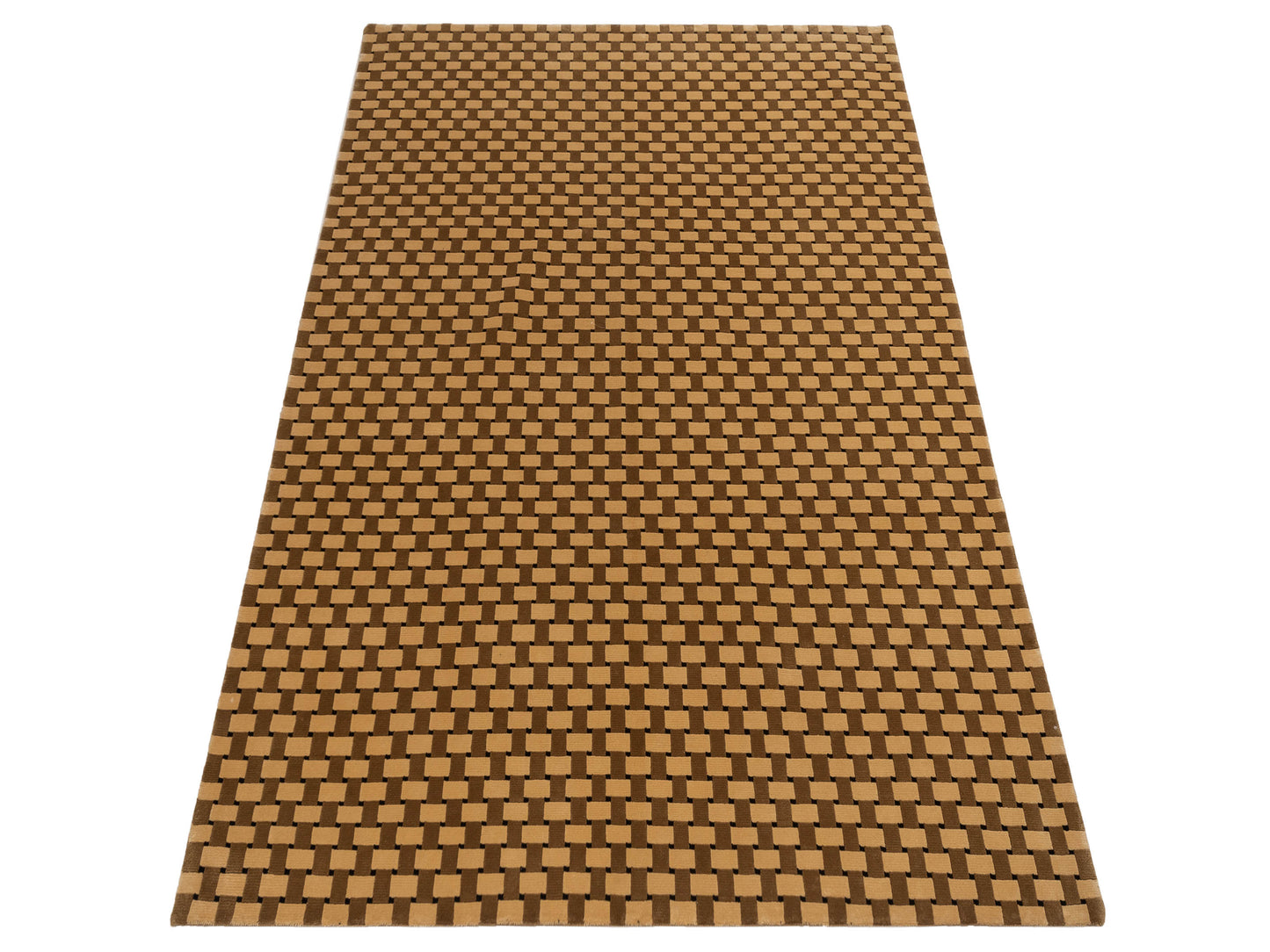 Tibarra Ivory Brown 8.2x9.10 Hand Knotted Rug