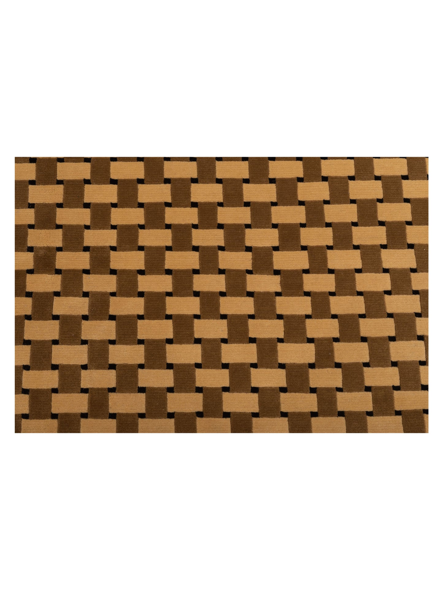 Tibarra Ivory Brown 8.2x9.10 Hand Knotted Rug