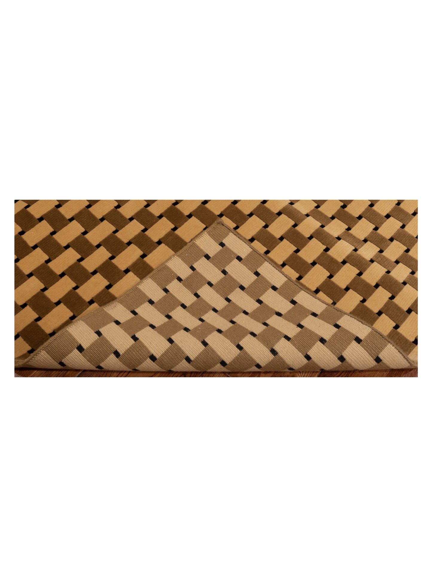 Tibarra Ivory Brown 8.2x9.10 Hand Knotted Rug