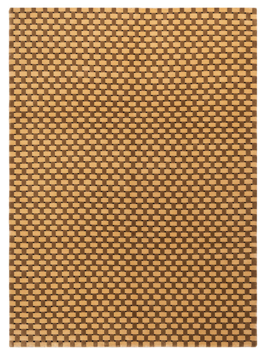 Siena Himalayan  Ivory Brown Contemporary