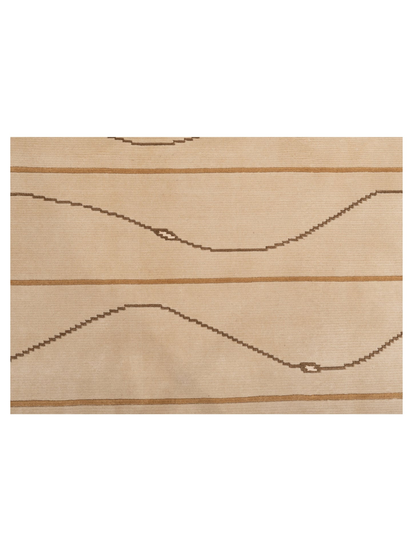 Tibarra Ivory Green 8.4x9.11 Hand Knotted Rug