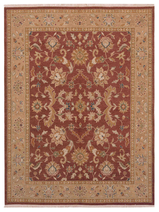 Rajpur Soumak  Rust Brown Traditional
