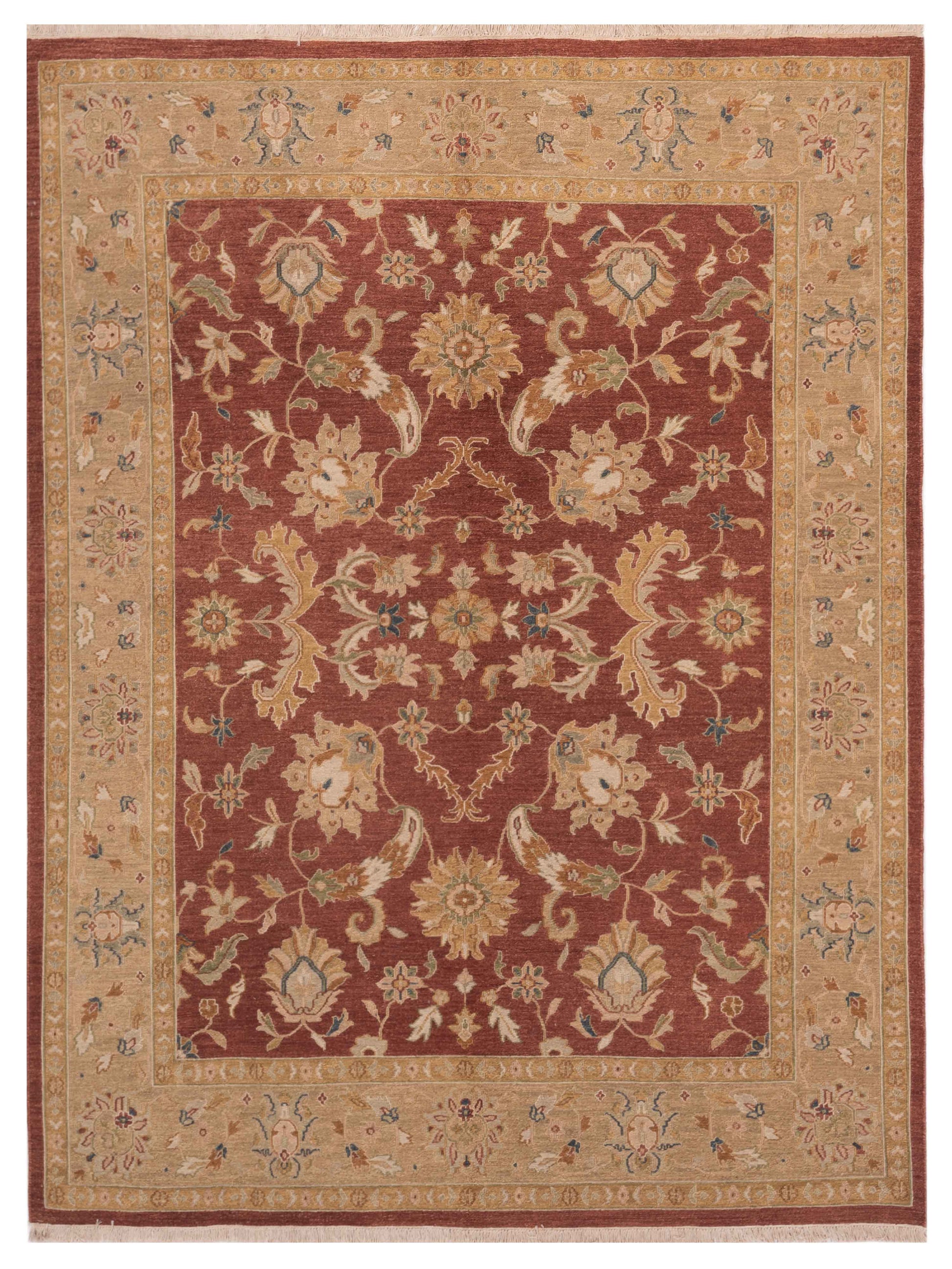 Rajpur Soumak  Rust Gold Traditional