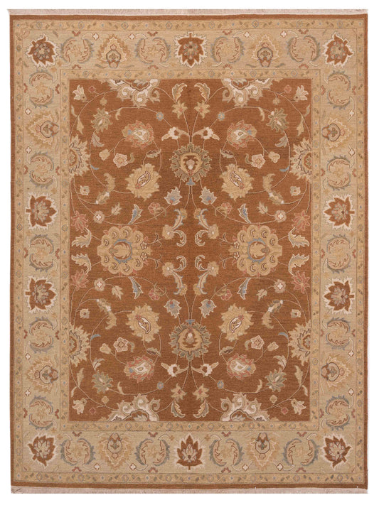 Rajpur Soumak  Brown Beige Traditional