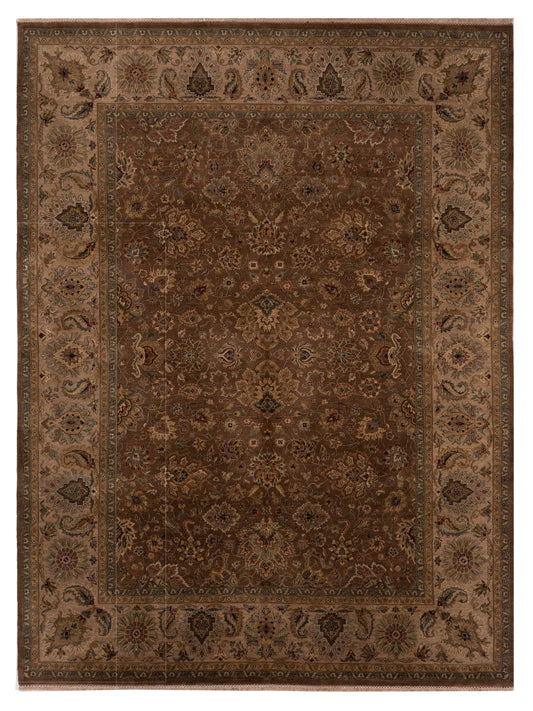 Rajpur Crown  Brown Cream Transitional