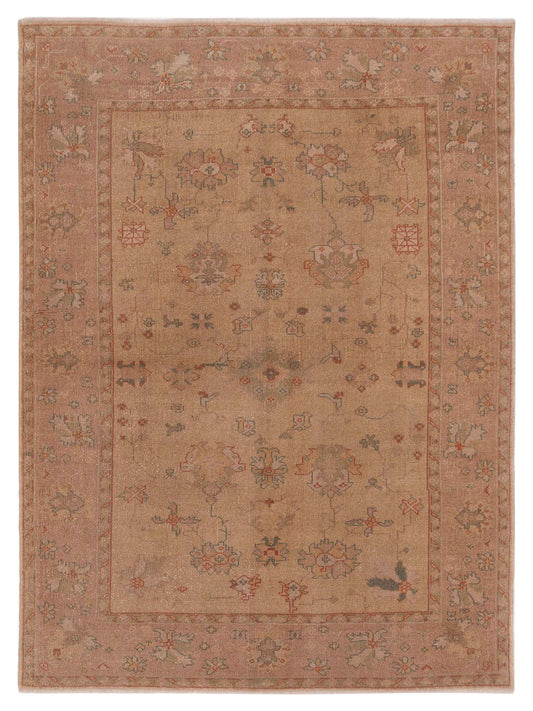 Pasha Anadol Oushak  Gold Pink Transitional