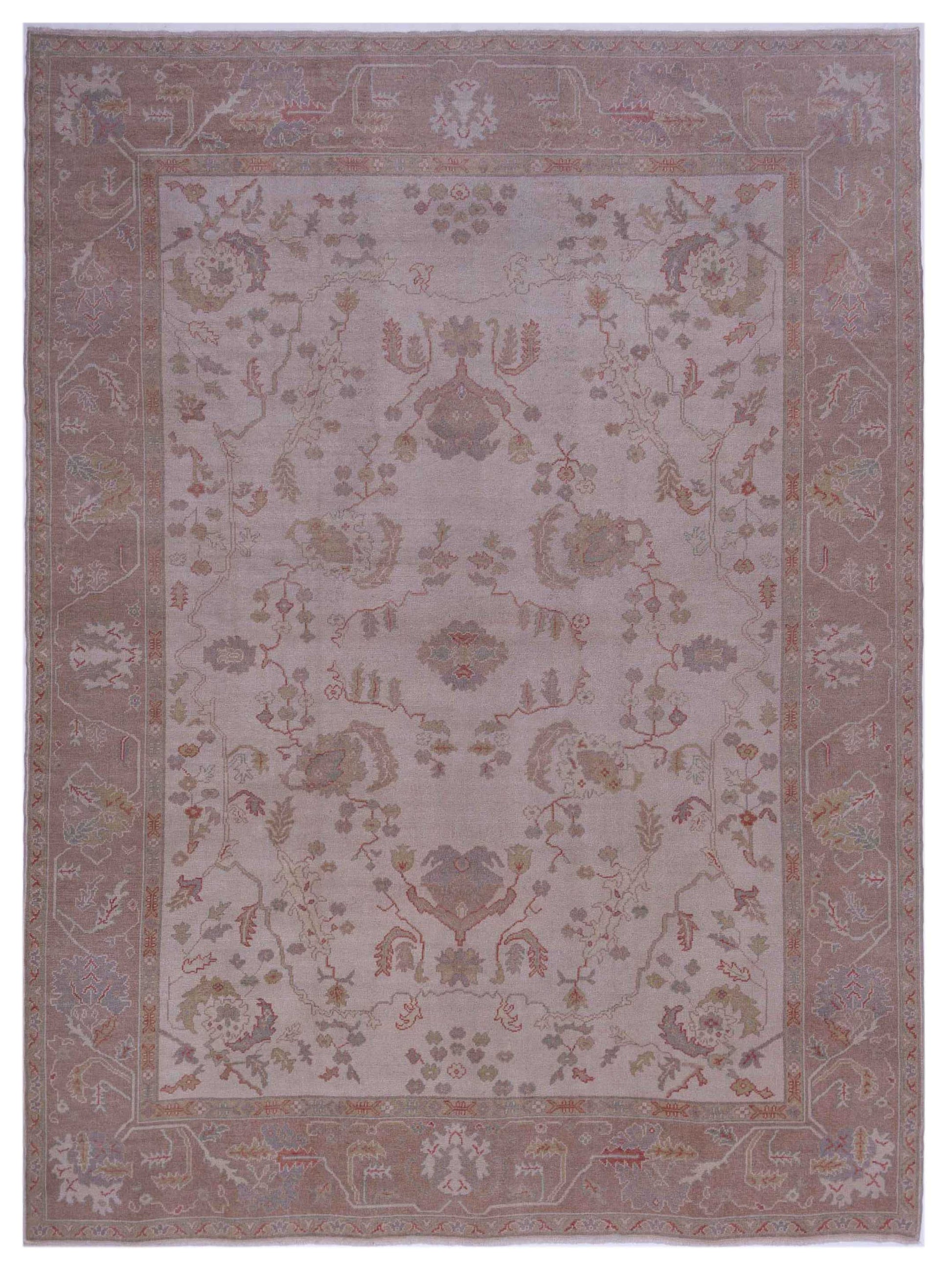 Pasha Anadol Oushak  Ivory Light Brown Transitional