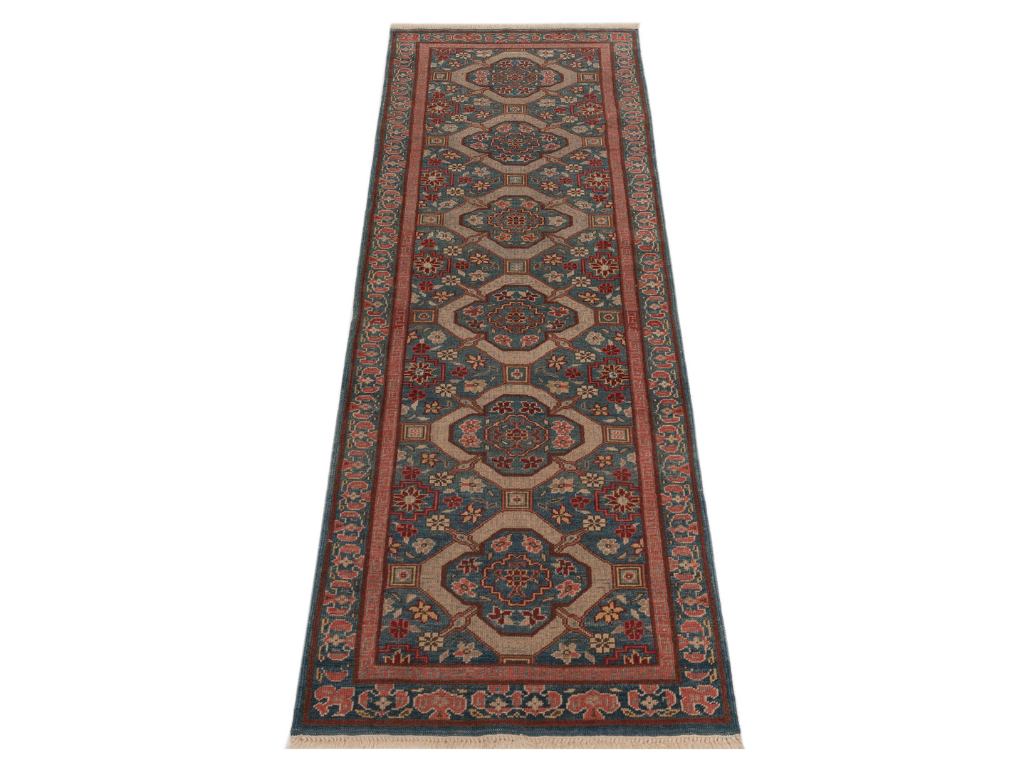 Antiqua Loom Blue 2.8x7.11 Hand Knotted Rug