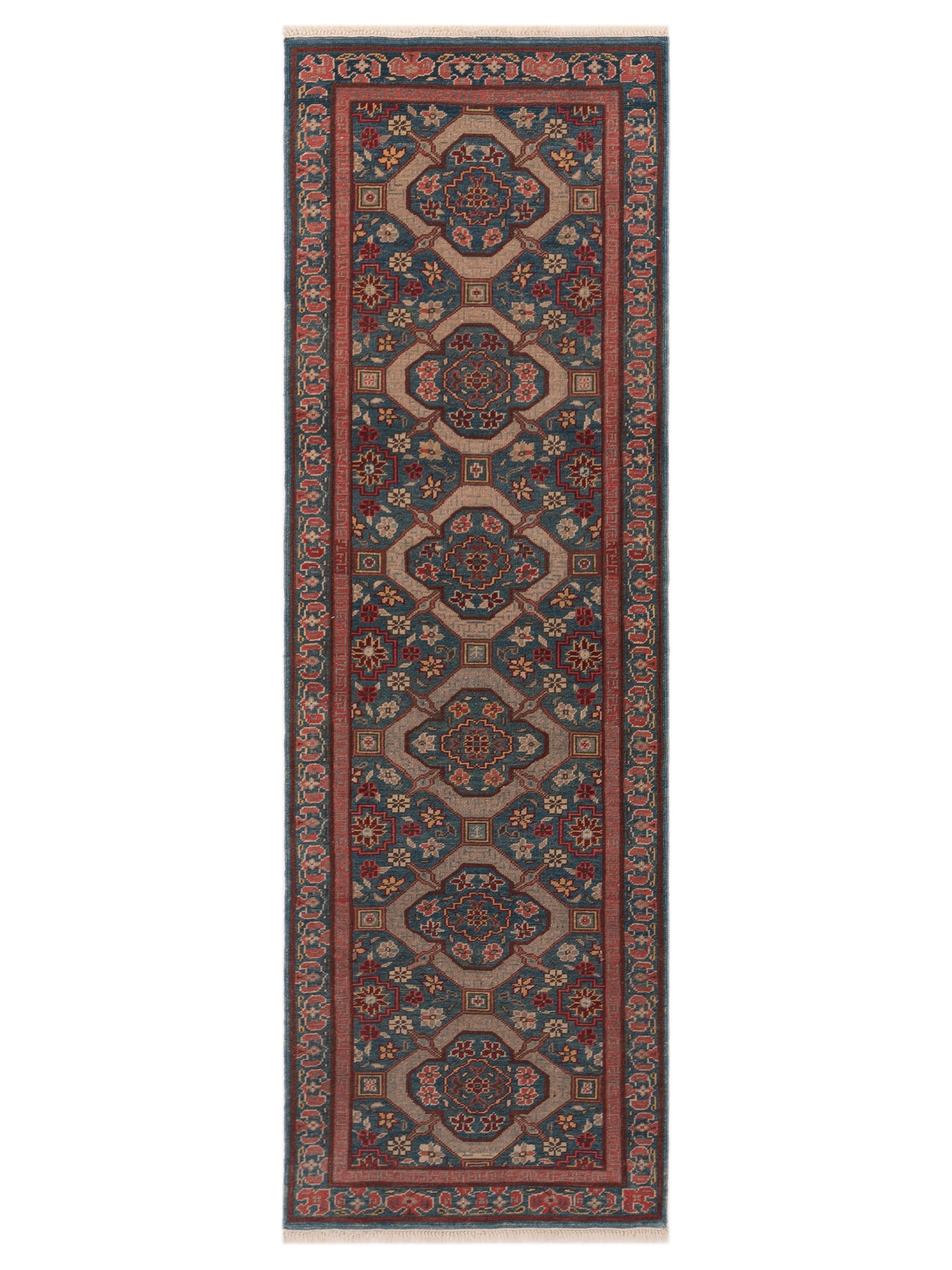 Pasha Antique Loom  Blue  Traditional