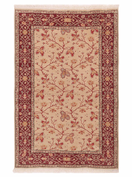 Pasha Antique Loom  Beige Red Transitional