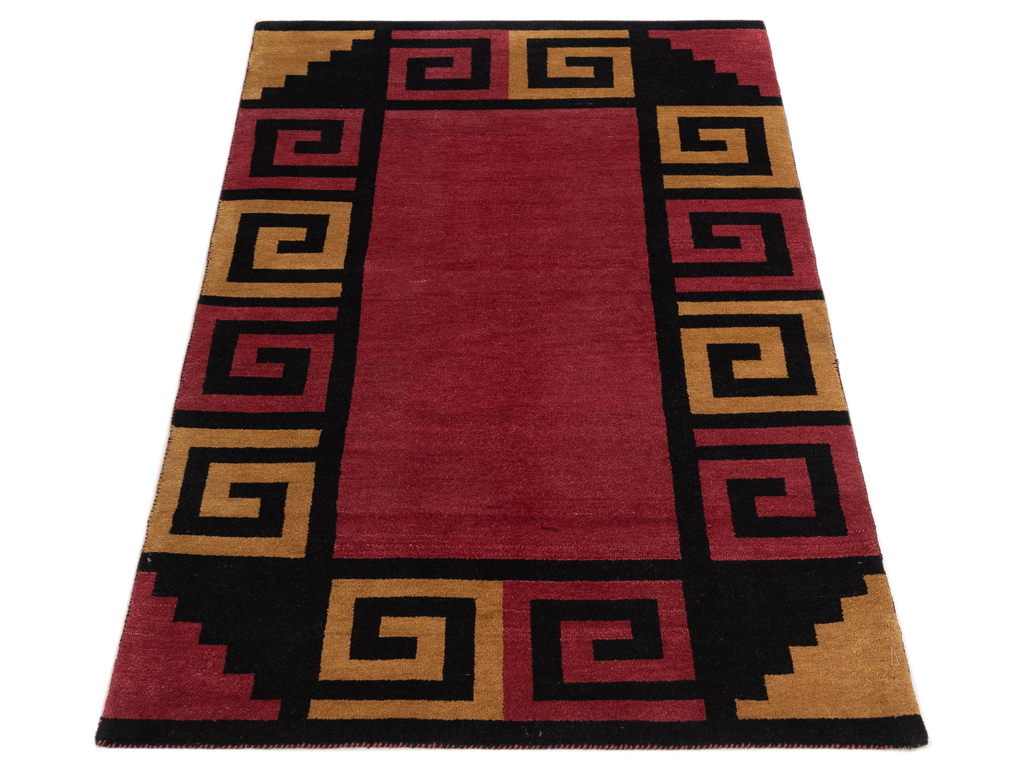 Tibarra Multi 4.11x7.9 Hand Knotted Rug