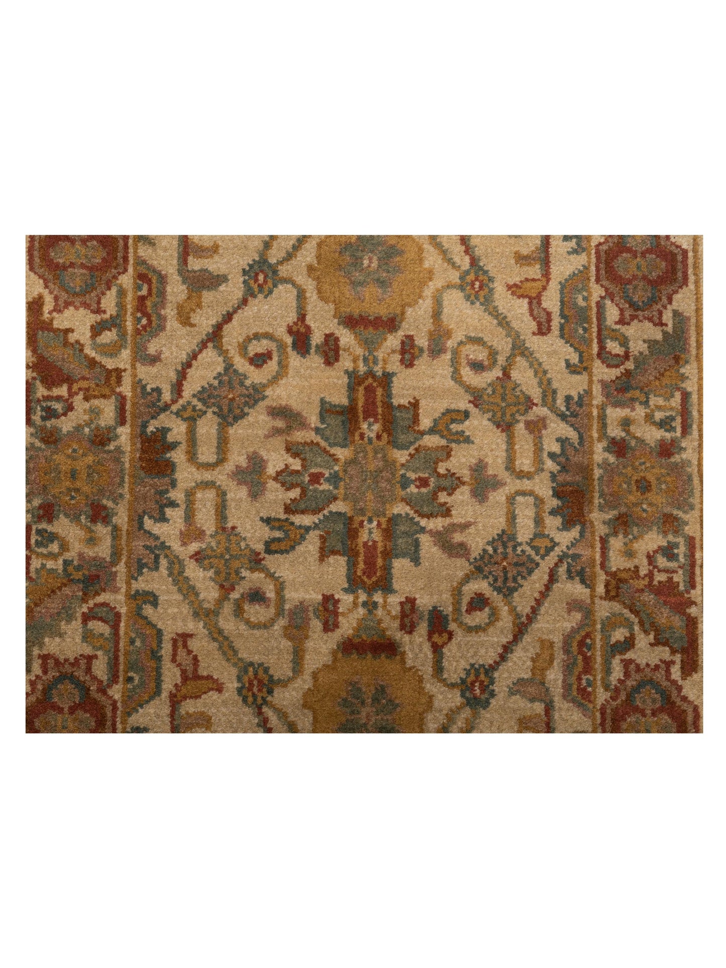 Modeva Beige Beige 2x4 Hand Knotted Rug